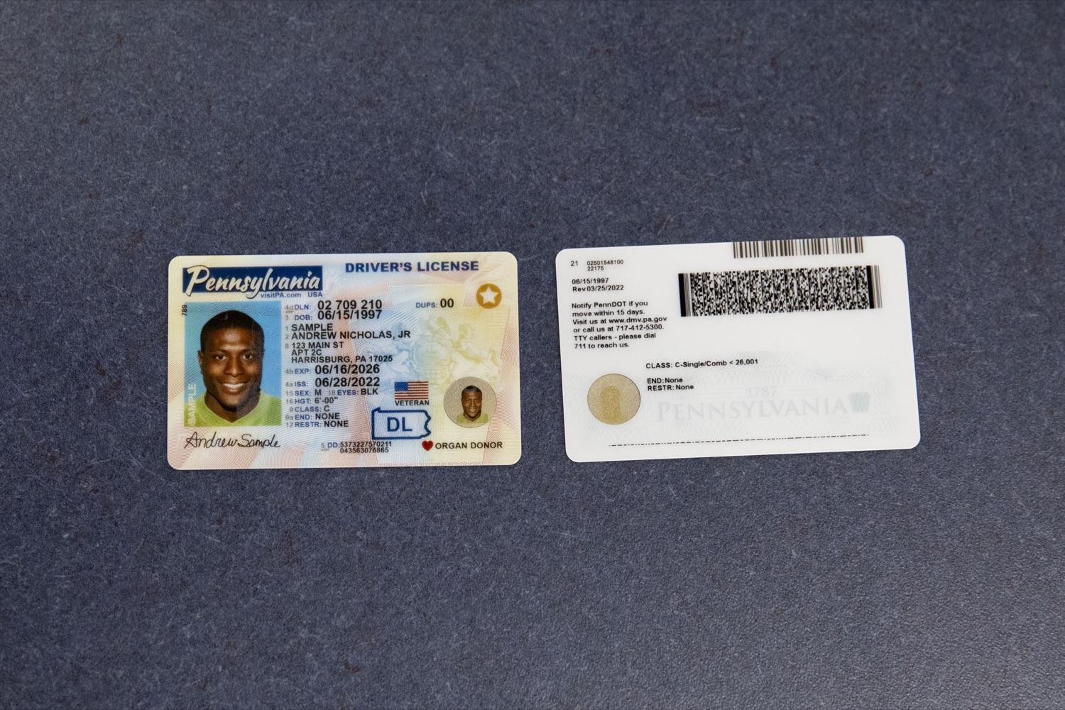 PennDOT reminds customers of updates to identification products as part of ongoing security enhancements, in Enola, PA on September 22, 2022.<br><a href="https://filesource.amperwave.net/commonwealthofpa/photo/22223_dot_security_cz_03.jpg" target="_blank">⇣ Download Photo</a>