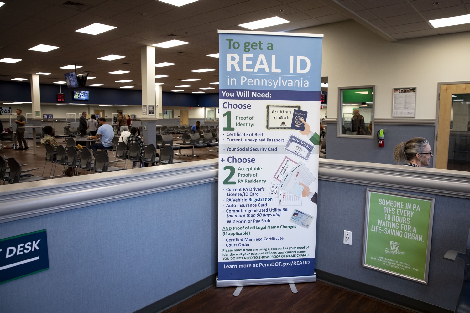 PennDOT reminds customers of updates to identification products as part of ongoing security enhancements, in Enola, PA on September 22, 2022.<br><a href="https://filesource.amperwave.net/commonwealthofpa/photo/22223_dot_security_cz_09.jpg" target="_blank">⇣ Download Photo</a>