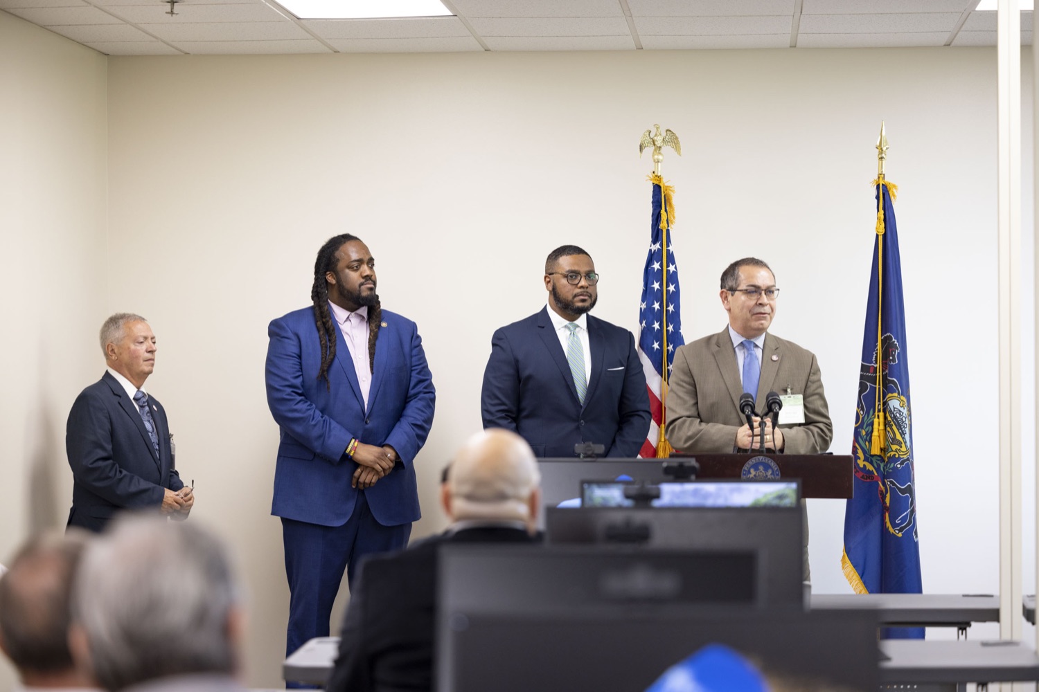 Jose R. Lopez, President of the Spanish American Civic Association (SACA) and SACA Development, visits Tec Centro in Lancaster to support investment in workforce development, on June 1, 2023.<br><a href="https://filesource.amperwave.net/commonwealthofpa/photo/23168_lg_tecCentro_cz_15.jpg" target="_blank">⇣ Download Photo</a>