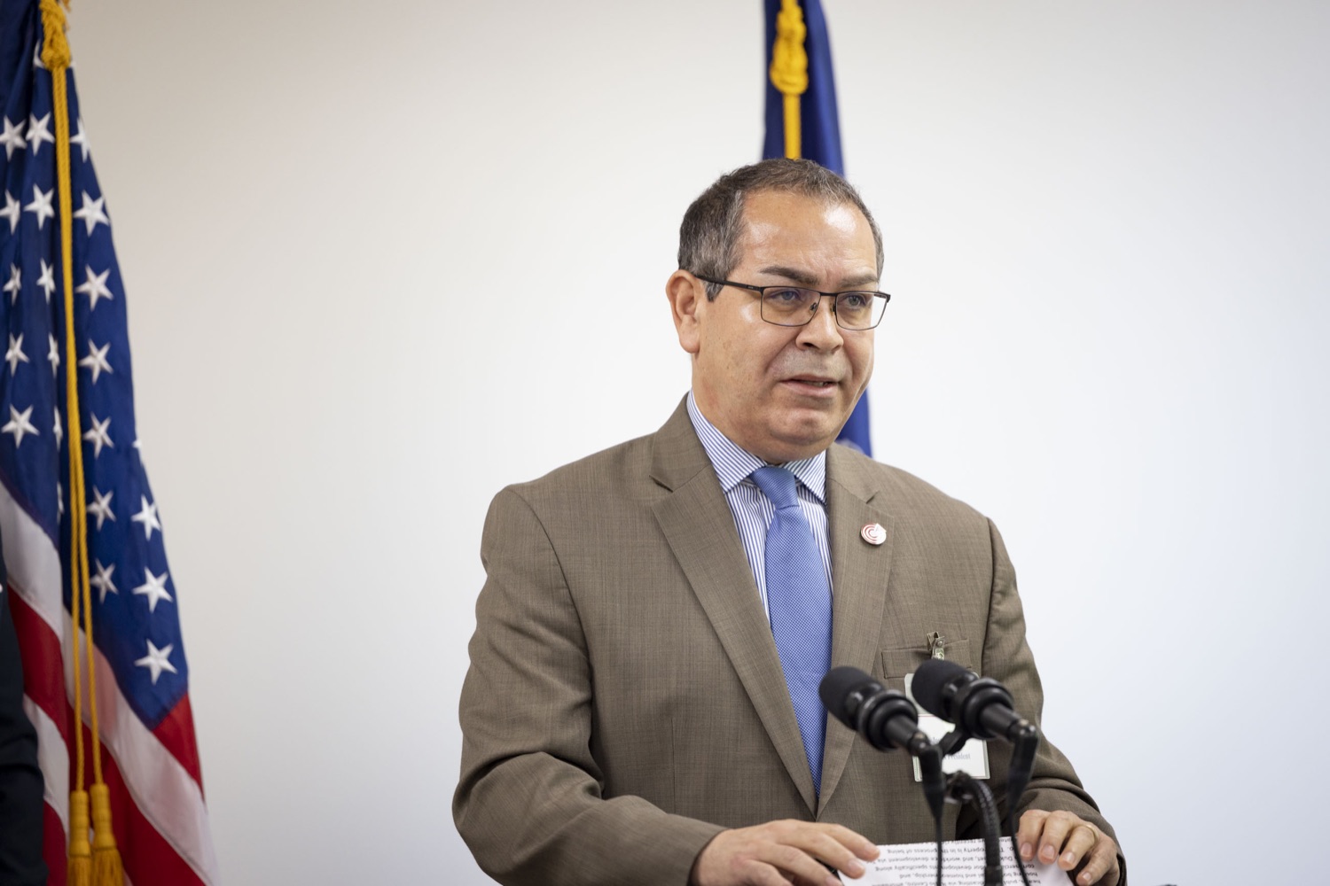 Jose R. Lopez, President of the Spanish American Civic Association (SACA) and SACA Development, visits Tec Centro in Lancaster to support investment in workforce development, on June 1, 2023.<br><a href="https://filesource.amperwave.net/commonwealthofpa/photo/23168_lg_tecCentro_cz_16.jpg" target="_blank">⇣ Download Photo</a>