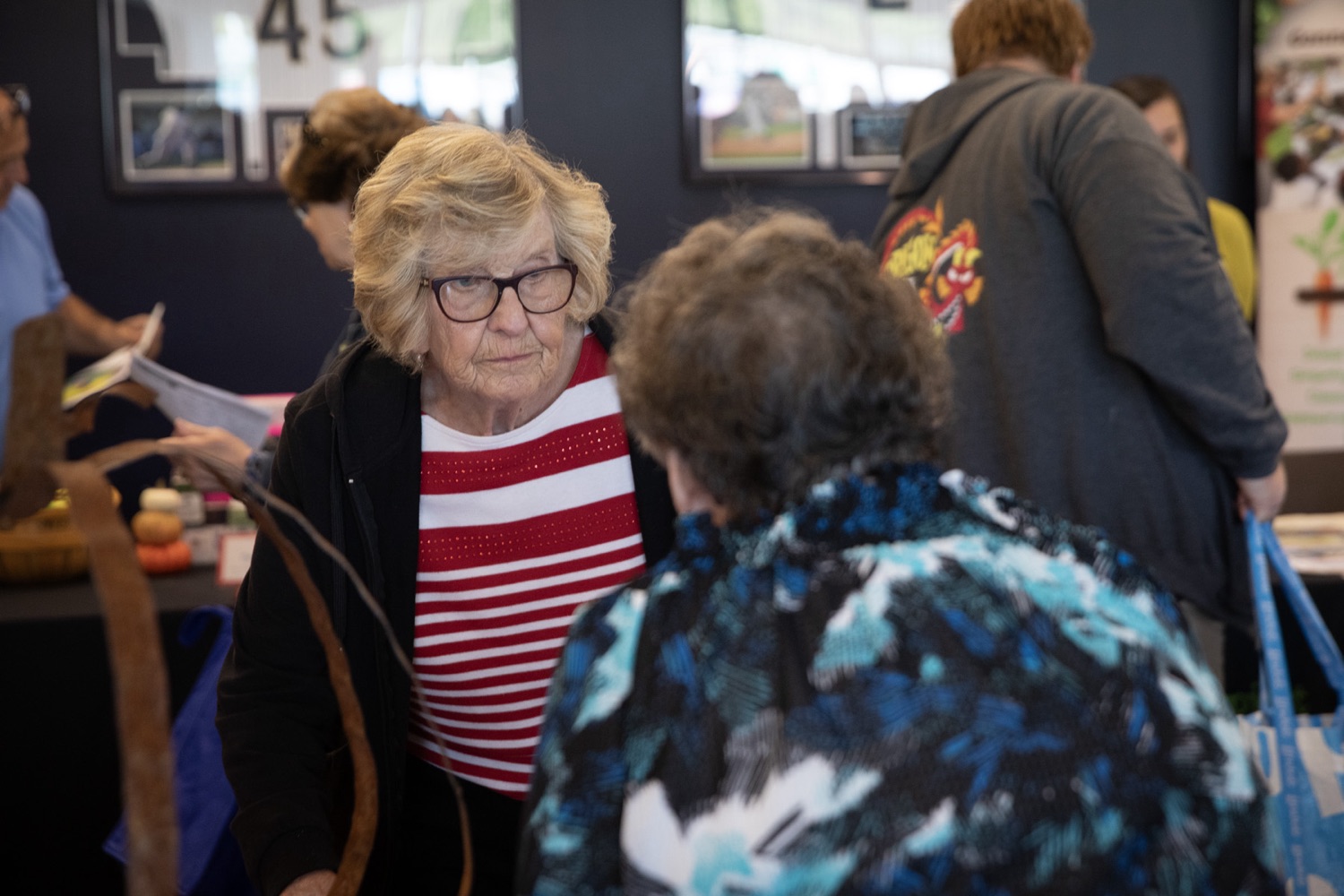 Secretaries from the Pennsylvania Departments of Revenue and Aging will visit a Senior Health Fair to speak with older Pennsylvanians about the Shapiro Administration's major expansion of the Property Tax/Rent Rebate (PTRR) program. Pictured here is a moment from their event in Moosic, Pennsylvania.<br><a href="https://filesource.amperwave.net/commonwealthofpa/photo/23734_pda_ptrr_JP_02.jpg" target="_blank">⇣ Download Photo</a>