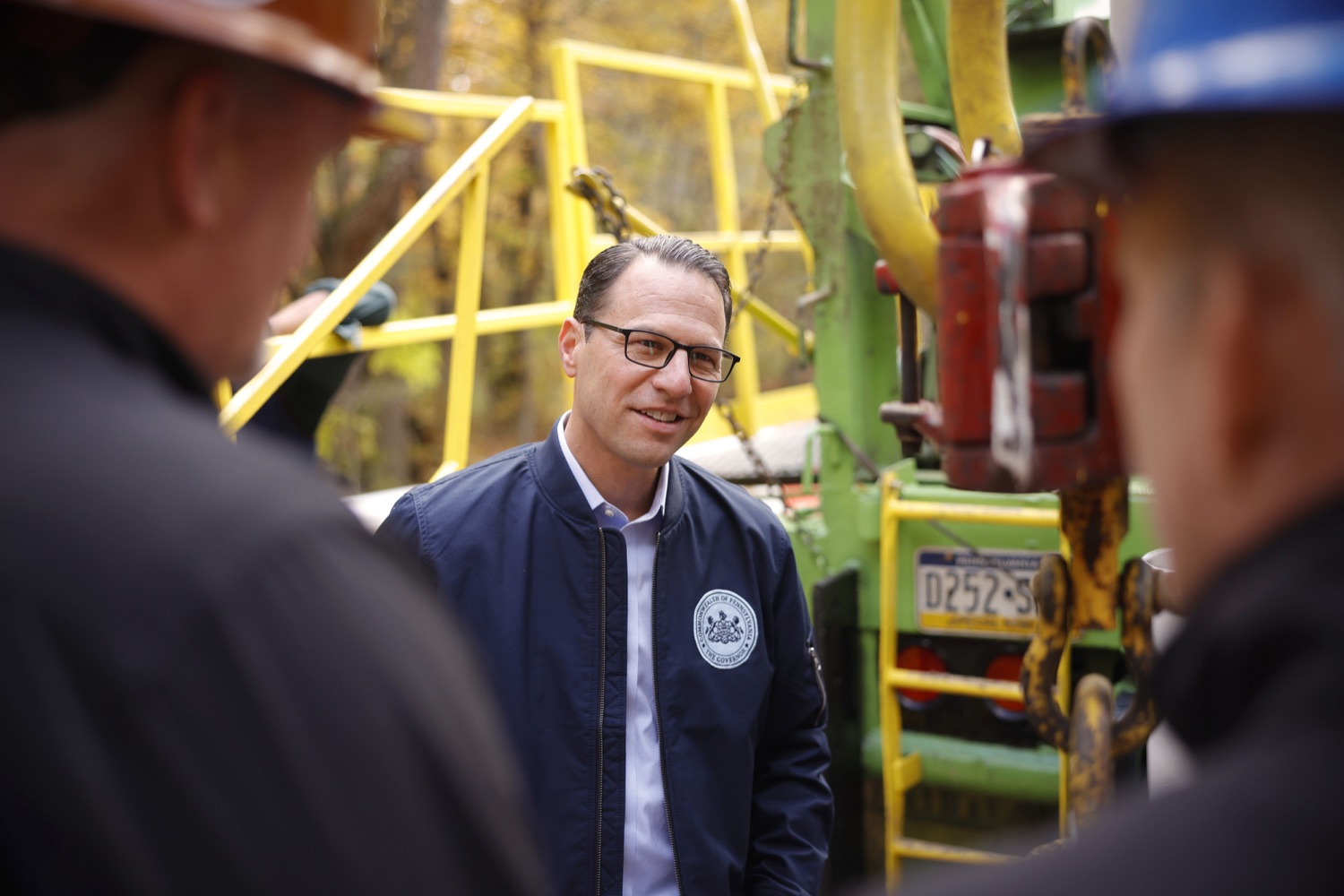 Governor Josh Shapiro, the PA Department of Environmental Protection (DEP), Environmental Defense Fund (EDF), and the Pennsylvania Environmental Council (PEC) highlighted the Shapiro Administration's historic work to cap and plug orphaned and abandoned oil and gas wells across Pennsylvania. OCTOBER 18, 2023 - BURGETTSTOWN, PA<br><a href="https://filesource.amperwave.net/commonwealthofpa/photo/23921_gov_100thwell_dz_016.JPG" target="_blank">⇣ Download Photo</a>