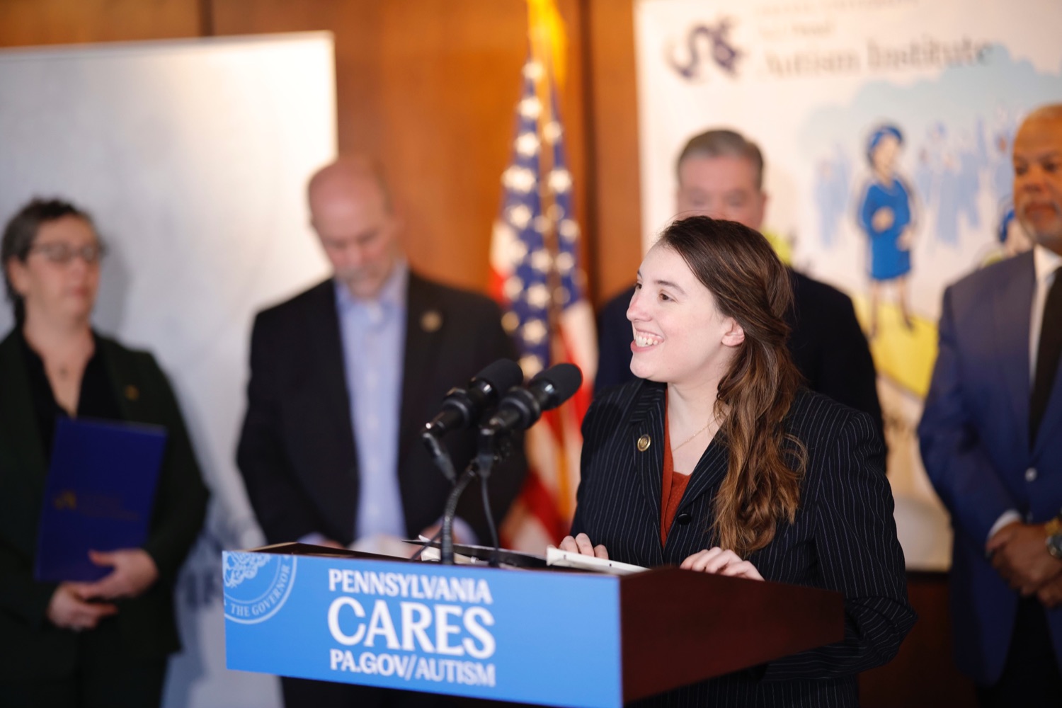 Shapiro Administration Directs Insurers to Meet Obligations for Autism Coverage Under Mental Health Parity Laws, Removing Barriers to Care and Expanding Access to Services for Pennsylvanians<br><a href="https://filesource.amperwave.net/commonwealthofpa/photo/24024_gov_autismParity_07.jpg" target="_blank">⇣ Download Photo</a>