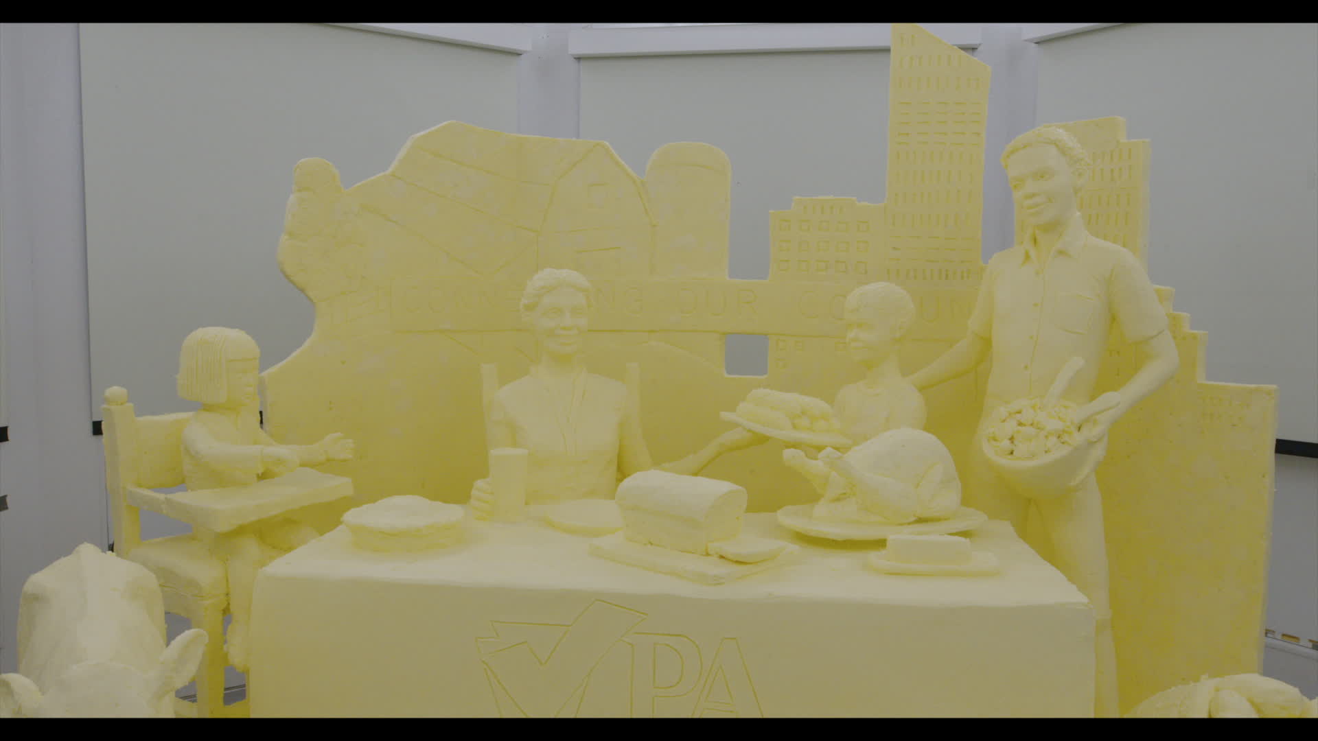 PA Farm Show butter sculpture created by Conshohocken food