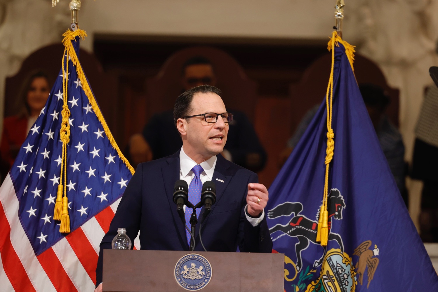 Governor Shapiro Unveils 2024-25 Budget Proposal to Get Stuff Done, Create Opportunity, and Advance Real Freedom for All Pennsylvanians<br><a href="https://filesource.amperwave.net/commonwealthofpa/photo/24341_Gov_BudgetAddress_photo_01.jpeg" target="_blank">⇣ Download Photo</a>