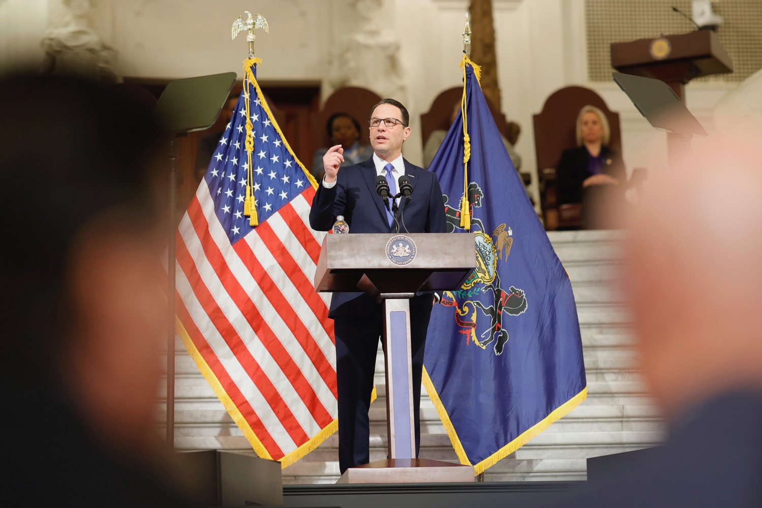 Governor Shapiro Unveils 2024-25 Budget Proposal to Get Stuff Done, Create Opportunity, and Advance Real Freedom for All Pennsylvanians<br><a href="https://filesource.amperwave.net/commonwealthofpa/photo/24341_Gov_BudgetAddress_photo_03.jpeg" target="_blank">⇣ Download Photo</a>