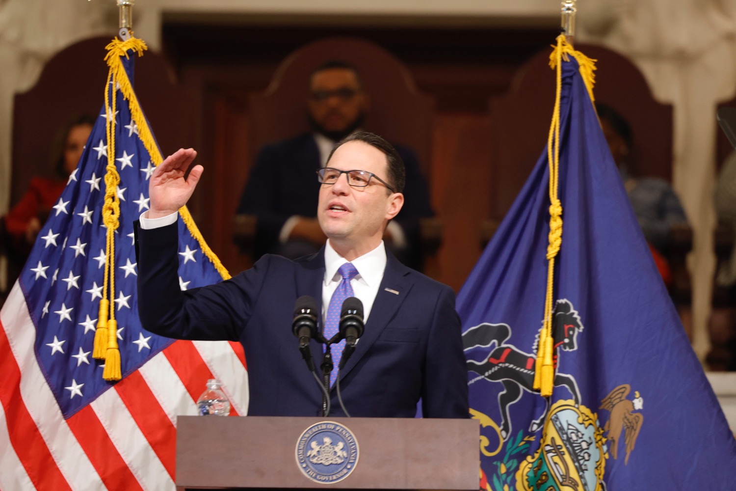 Governor Shapiro Unveils 2024-25 Budget Proposal to Get Stuff Done, Create Opportunity, and Advance Real Freedom for All Pennsylvanians<br><a href="https://filesource.amperwave.net/commonwealthofpa/photo/24341_Gov_BudgetAddress_photo_04.jpeg" target="_blank">⇣ Download Photo</a>