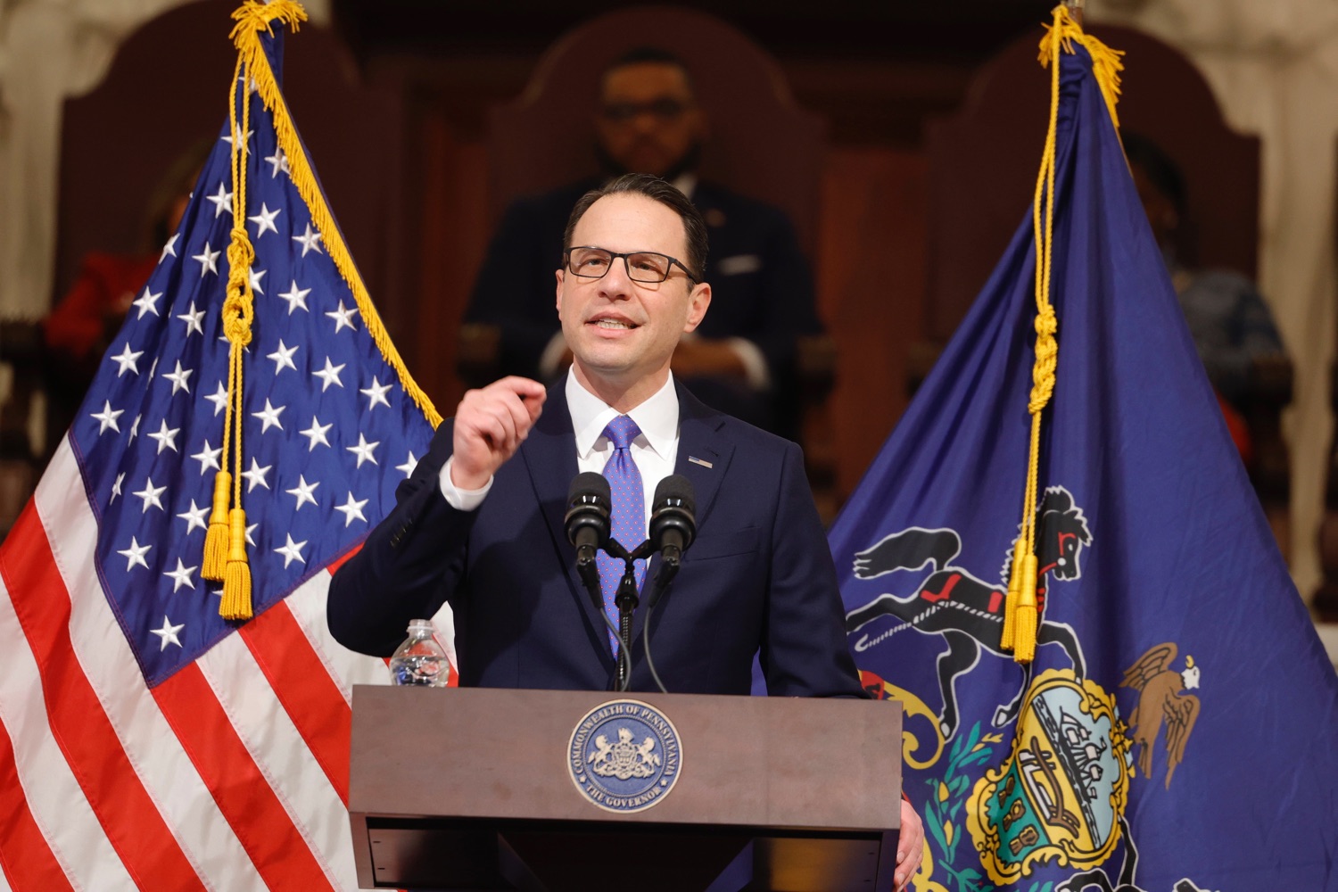 Governor Shapiro Unveils 2024-25 Budget Proposal to Get Stuff Done, Create Opportunity, and Advance Real Freedom for All Pennsylvanians<br><a href="https://filesource.amperwave.net/commonwealthofpa/photo/24341_Gov_BudgetAddress_photo_05.jpeg" target="_blank">⇣ Download Photo</a>