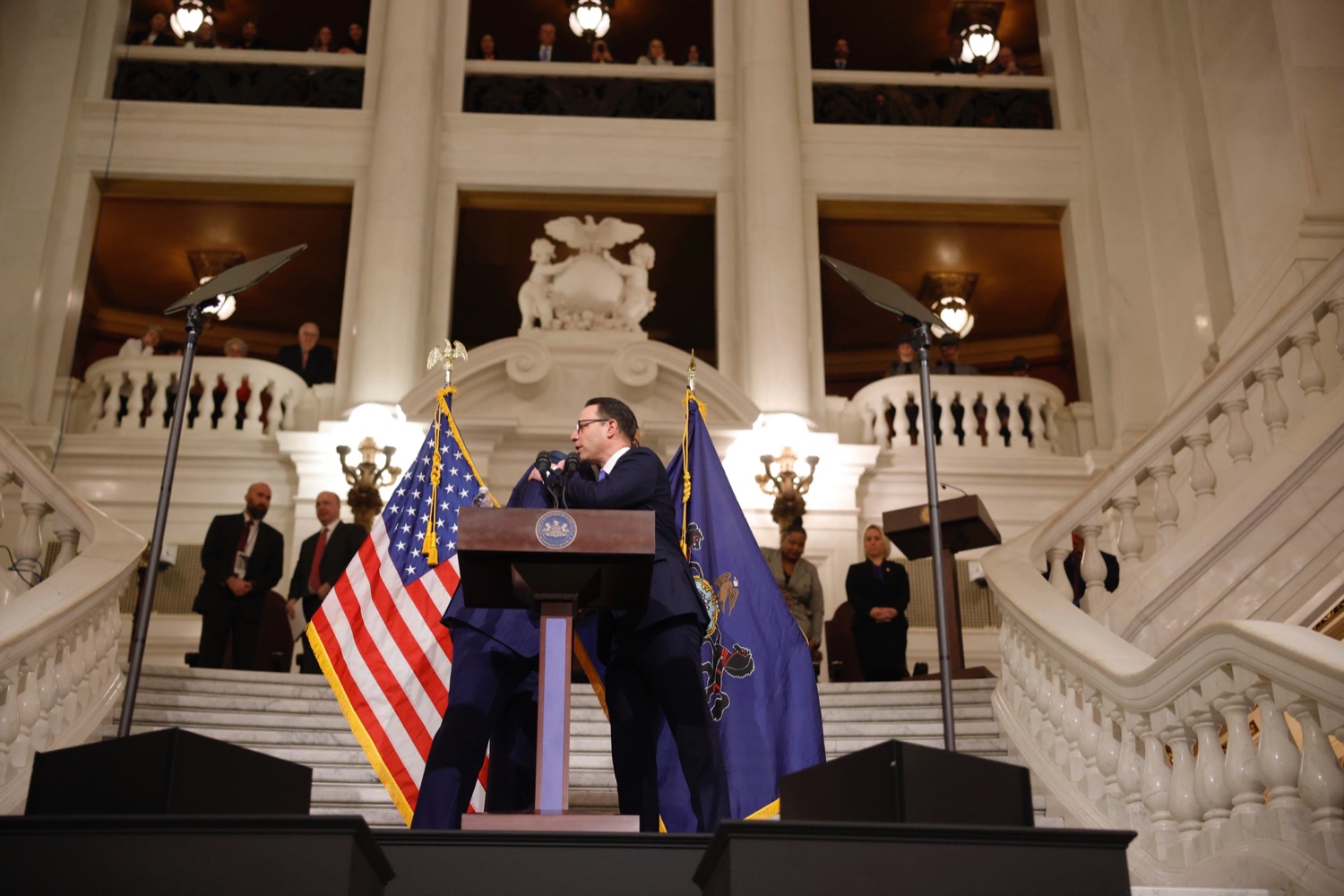 Governor Shapiro Unveils 2024-25 Budget Proposal to Get Stuff Done, Create Opportunity, and Advance Real Freedom for All Pennsylvanians<br><a href="https://filesource.amperwave.net/commonwealthofpa/photo/24341_Gov_BudgetAddress_photo_13.jpeg" target="_blank">⇣ Download Photo</a>