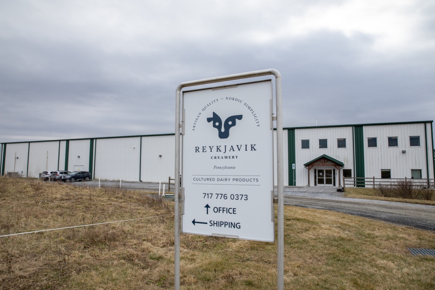 Newville, PA.  Reykjavik Creamery outside of Newville in Cumberland County.  Department of Community and Economic Development (DCED) Secretary Rick Siger and Department of Agriculture Secretary Russell Redding will visit Reykjavik Creamery in Newville to highlight the important role of agriculture in the new Pennsylvania Economic Development Strategy  the first plan of its kind to guide the Commonwealth in almost 20 years.  February 1, 2024<br><a href="https://filesource.amperwave.net/commonwealthofpa/photo/24422_DCED_EconDev_AG_25.jpg" target="_blank">⇣ Download Photo</a>