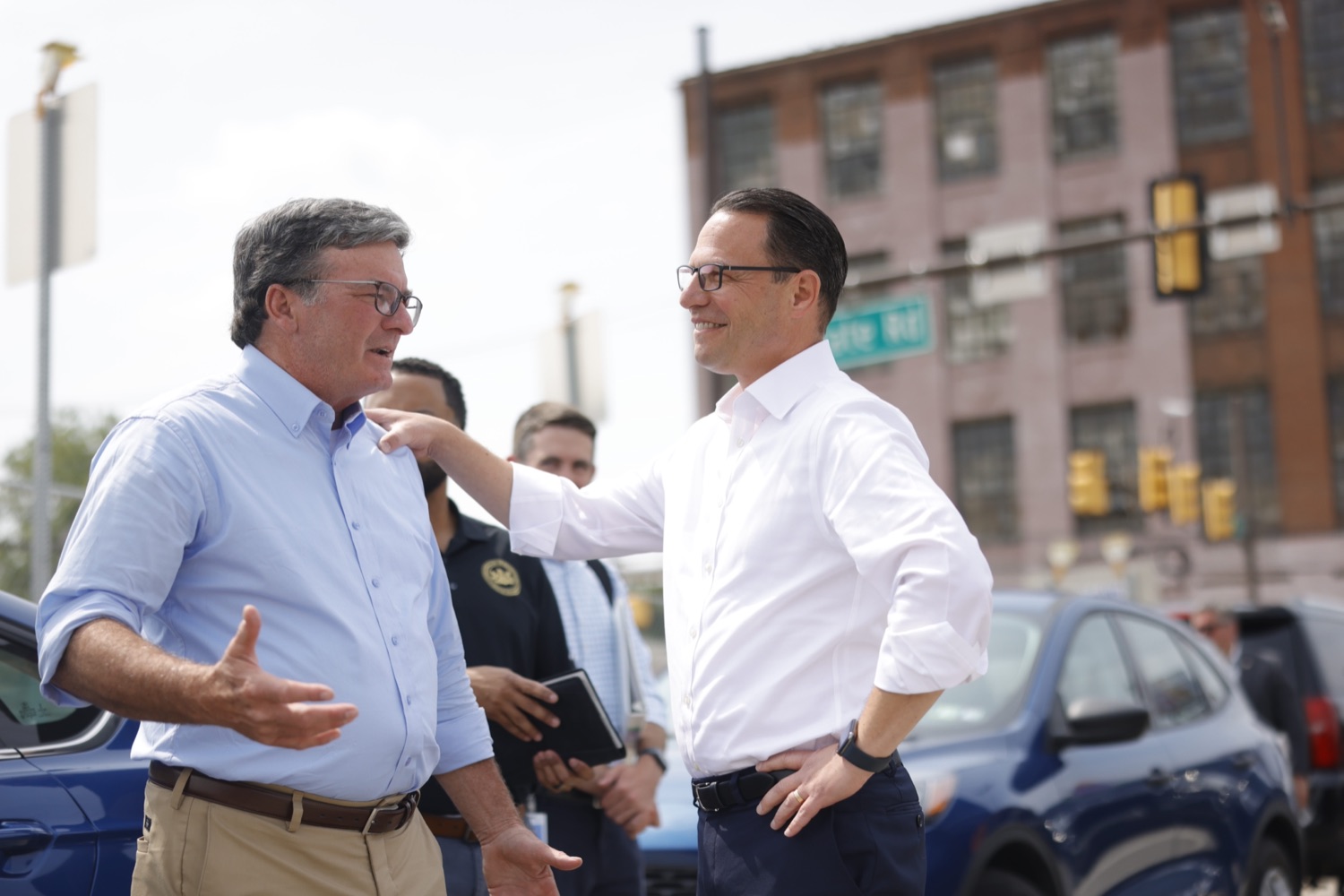 Governor Shapiro, PennDOT Secretary Carroll Announce I-95 Will Reopen This Weekend as the Shapiro Administrations Response Continues Ahead of Schedule<br><a href="https://filesource.amperwave.net/commonwealthofpa/photo/Image11.jpeg" target="_blank">⇣ Download Photo</a>